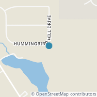 Map location of 3608 Hummingbird Hill Dr, Poland OH 44514