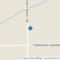 Map location of 2106 Road 165, Grover Hill OH 45849