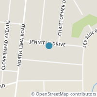 Map location of 2471 Jennifer Dr, Poland OH 44514