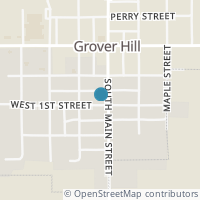 Map location of 204 S Main St, Grover Hill OH 45849