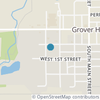 Map location of 301 W Walnut St, Grover Hill OH 45849