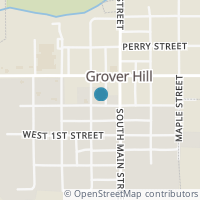 Map location of 100 W Walnut St, Grover Hill OH 45849