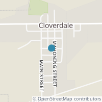 Map location of 200 Mahoning St, Cloverdale OH 45827