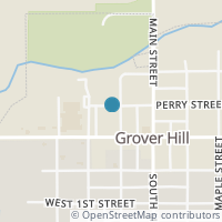 Map location of 107 N Harrison St, Grover Hill OH 45849