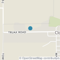 Map location of 134 Truax Rd, Cloverdale OH 45827