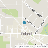 Map location of 62 N Main St, Poland OH 44514