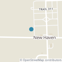 Map location of 3987 West St, New Haven OH 44850