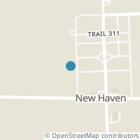 Map location of 3975 West St, New Haven OH 44850