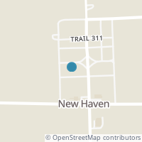 Map location of 2705 Prairie St, New Haven OH 44850