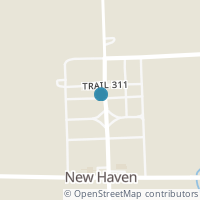 Map location of 3929 Center St, New Haven OH 44850