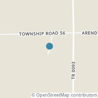 Map location of 8100 W Tr 56, New Riegel OH 44853