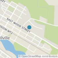 Map location of 346 E Wood St, Lowellville OH 44436