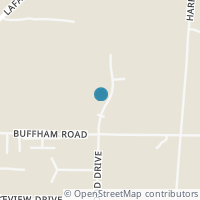 Map location of 711 Whisper Creek Ln, Lodi OH 44254