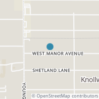 Map location of 2104 W Manor Ave, Poland OH 44514