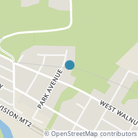 Map location of 307 Park Ave, Lowellville OH 44436