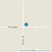 Map location of 5483 S Tr 113, New Riegel OH 44853