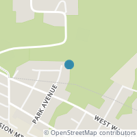 Map location of 317 Park Ave, Lowellville OH 44436