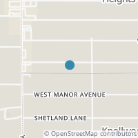 Map location of 580 W Omar St, Struthers OH 44471