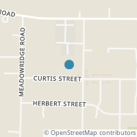 Map location of 3383 Curtis St, Mogadore OH 44260