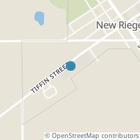 Map location of 43 W Tiffin St, New Riegel OH 44853