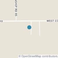 Map location of 8876 County Road 10, New Riegel OH 44853