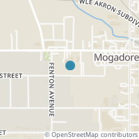 Map location of 3813 Dick St, Mogadore OH 44260