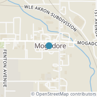 Map location of 3889 Bradley St, Mogadore OH 44260