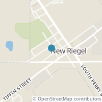 Map location of 11 West St, New Riegel OH 44853
