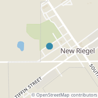 Map location of 20 W Findlay St, New Riegel OH 44853