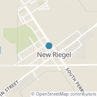 Map location of 17 N Perry St, New Riegel OH 44853
