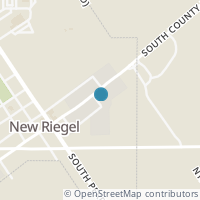 Map location of 28 E Tiffin St, New Riegel OH 44853