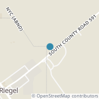 Map location of 4776 County Road 591, New Riegel OH 44853