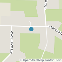 Map location of 6345 New Castle Rd, Lowellville OH 44436