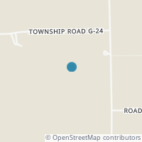 Map location of 7796 Road 24, Continental OH 45831