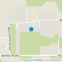 Map location of 4685 Milligan Rd, Lowellville OH 44436