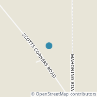 Map location of 10685 Scotts Corner Rd, Diamond OH 44412