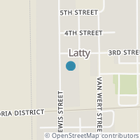 Map location of 610 Lewis St, Latty OH 45855