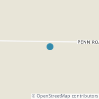 Map location of 481 Penn Rd, North Fairfield OH 44855