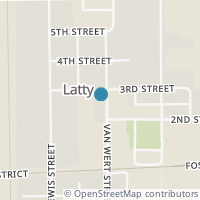 Map location of 511 Van Wert St, Latty OH 45855