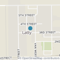 Map location of 685 3Rd St, Latty OH 45855