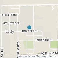 Map location of 465 3Rd St, Latty OH 45855