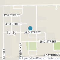Map location of 485 3Rd St, Latty OH 45855