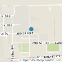 Map location of 385 3Rd St, Latty OH 45855