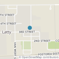 Map location of 425 3Rd St, Latty OH 45855