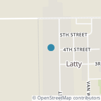 Map location of 411 Lewis St, Latty OH 45855