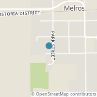Map location of 717 Park St, Melrose OH 45861
