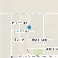Map location of 350 Van Wert St, Latty OH 45855