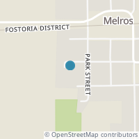 Map location of 309 Superior St, Melrose OH 45861