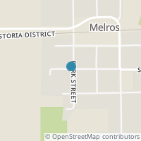 Map location of 708 Park St, Melrose OH 45861