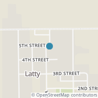 Map location of 310 Van Wert St, Latty OH 45855
